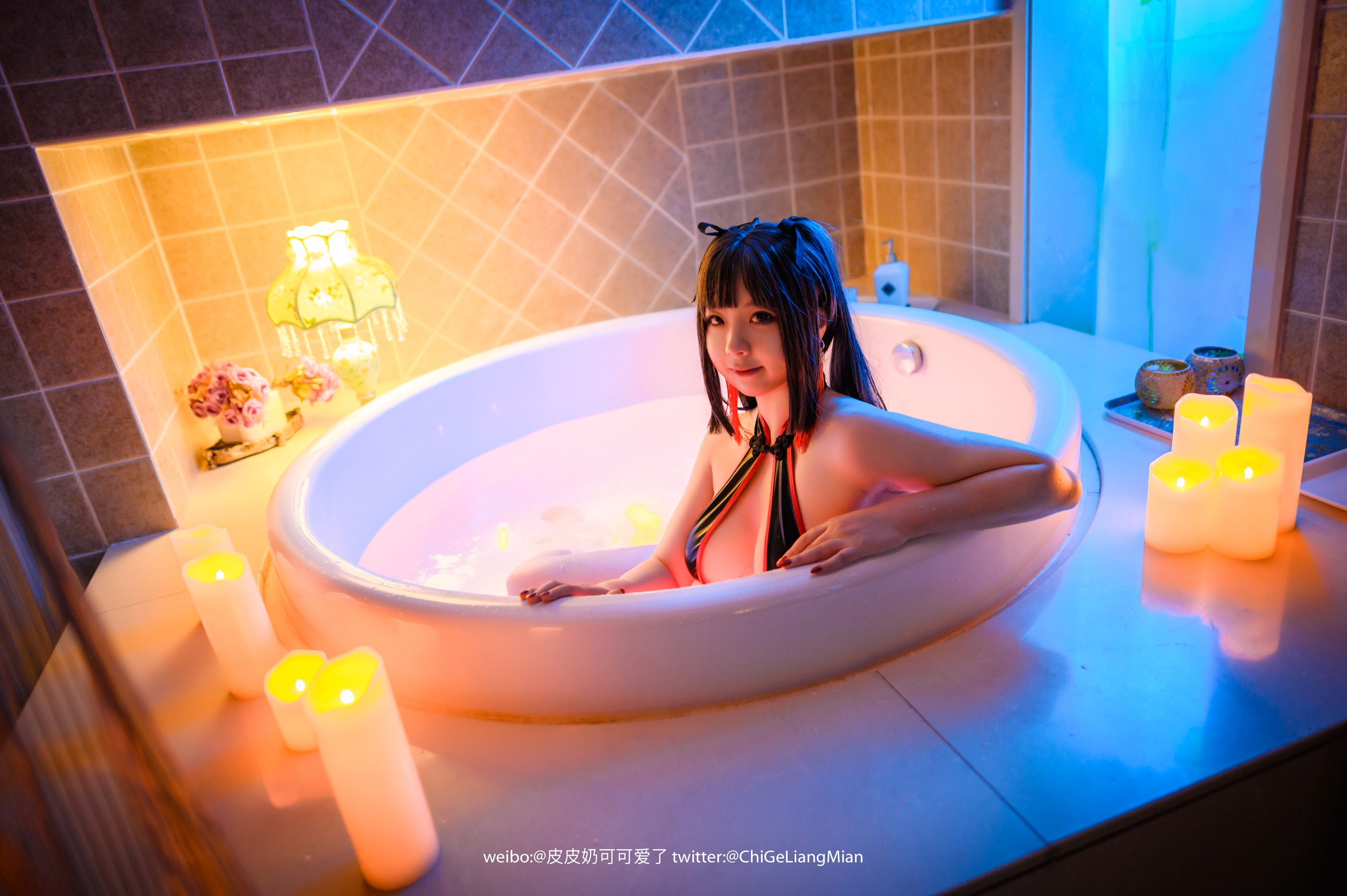 图片[1]-皮皮奶可可爱了啦 – NO.020 浴缸 [50P]-XikXak